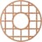 Ekena Millwork O'Neal Wood Fretwork Pierced Ceiling Medallion, Cherry, 40"OD x 14 1/2"ID x 3/8"T CMWP40X40X0375ONCH - alternate 3